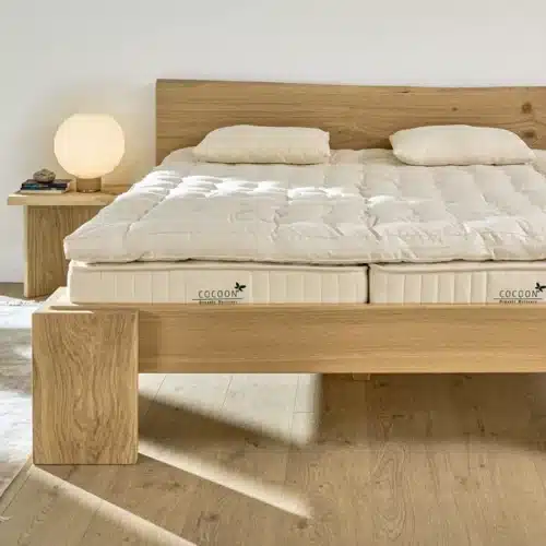 Madras i 100% Økologisk GOLS Naturlatex, Kokos, Uld & Økologisk GOTS Bomuld fra Cocoon | 90x200 | 17 cm