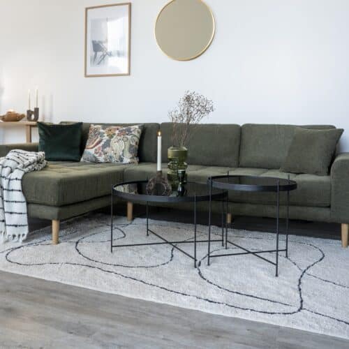 Tampa tæppe i 100% bomuld fra House Nordic | 200x300 cm