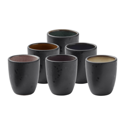 Bitz Espressokopper Sort 6 stk 9 cl OUTLET - Få tilbage