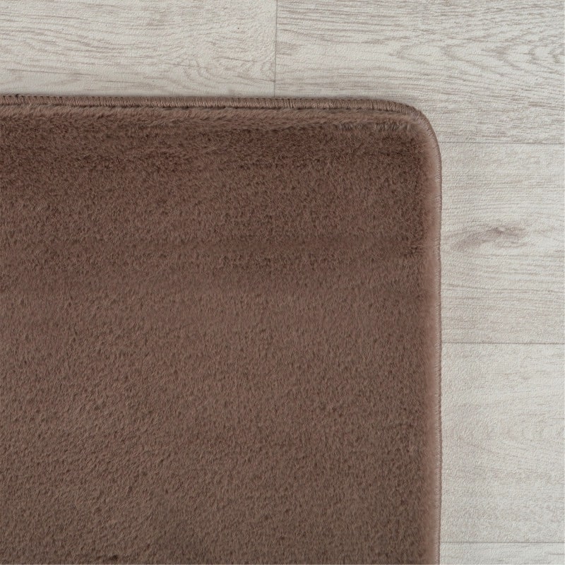 Sophia Mocca Gulvtæppe i Polyester fra Rugs by Uniquebeds Home & Living | Flere Størrelser 2