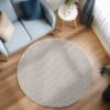 Hallie Cremefarvet Gulvtæppe fra Rugs by Uniquebeds Home & Living | Flere Størrelser 3
