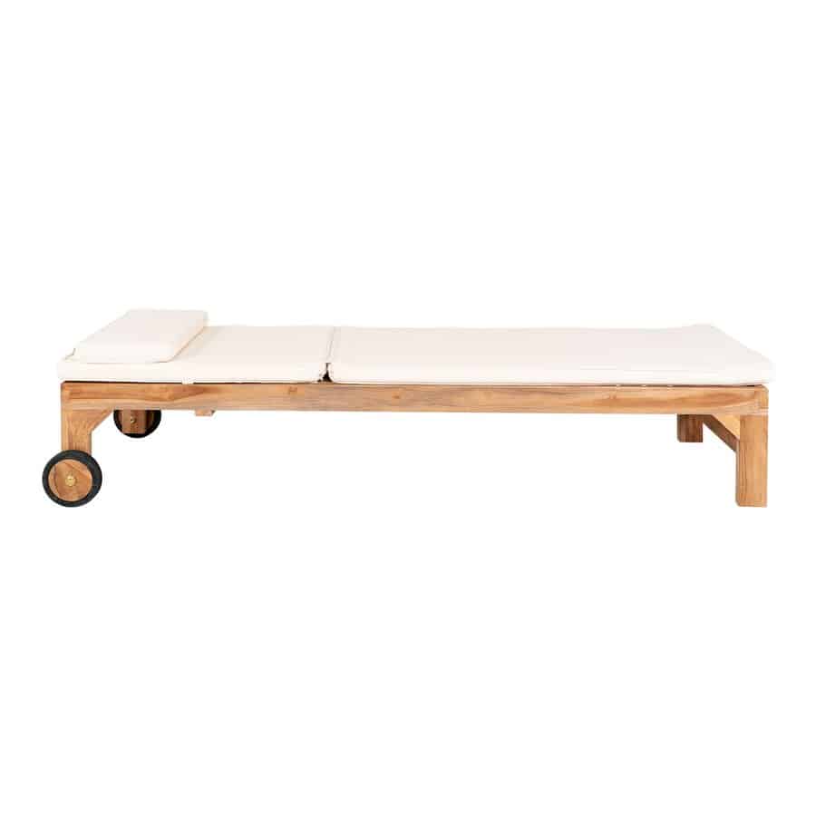 Andorra Solvogn Solvognshynde Teak Bomuld L200Xb62Xh30Cm