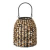 Pinto Lanterne Natur Sort Polyrattan Vandhyacint