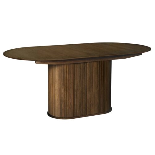 Ingolstadt Spisebord Røget Egetræ B95Xl180 230Xh75Cm