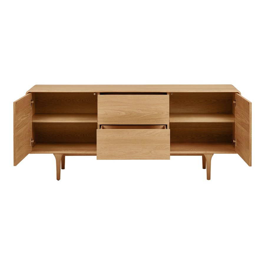 Darwin Skænk Natur Egetræ L180Xb45Xh75 Cm