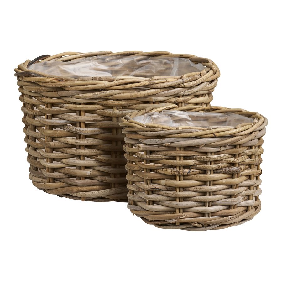 Kalak Kurve Af Naturfarvet Rattan |