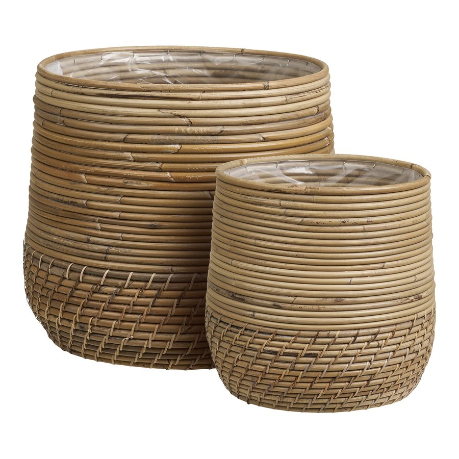 Moro Kurve Af Naturfarvet Rattan |