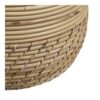 Moro Kurve Af Naturfarvet Rattan |