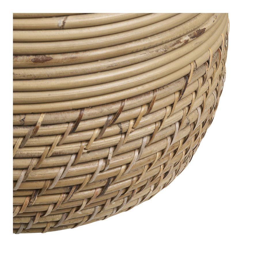 Moro Kurve Af Naturfarvet Rattan |