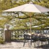 Orlando Parasol I Sandfarve Med Massiv