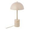 Sheffield Bordlampe Beige Marmor Stål L25Xb25Xh45Cm