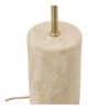 Sheffield Gulvlampe Beige Marmor Stål Ø40Xh155Cm