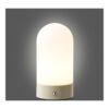 Ashford Bordlampe Beige Hvid Ø9Xh18Cm