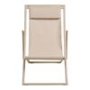 Curtis Strandstol Taupe