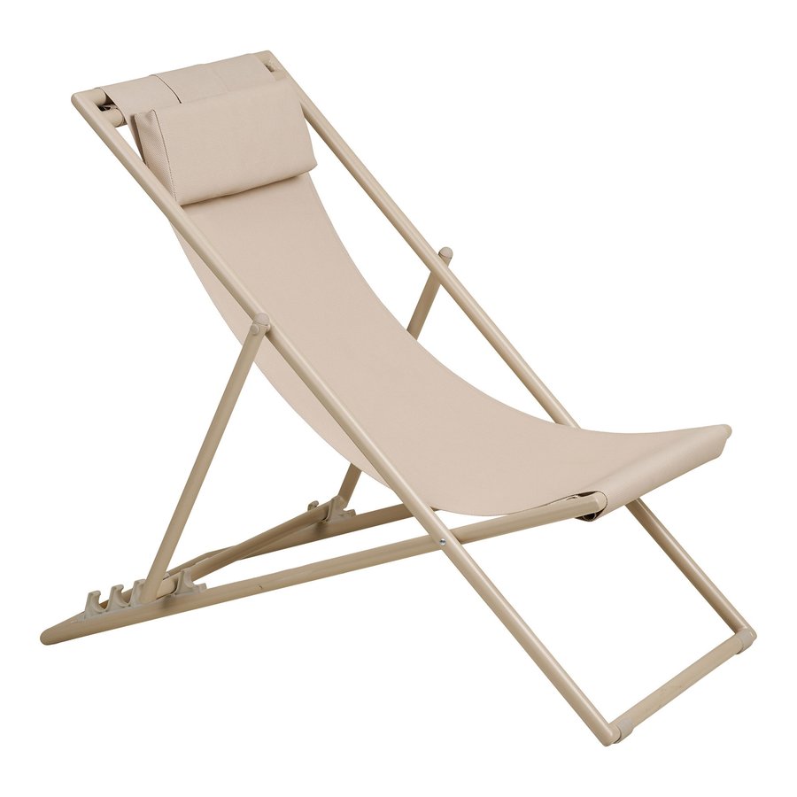 Curtis Strandstol Taupe