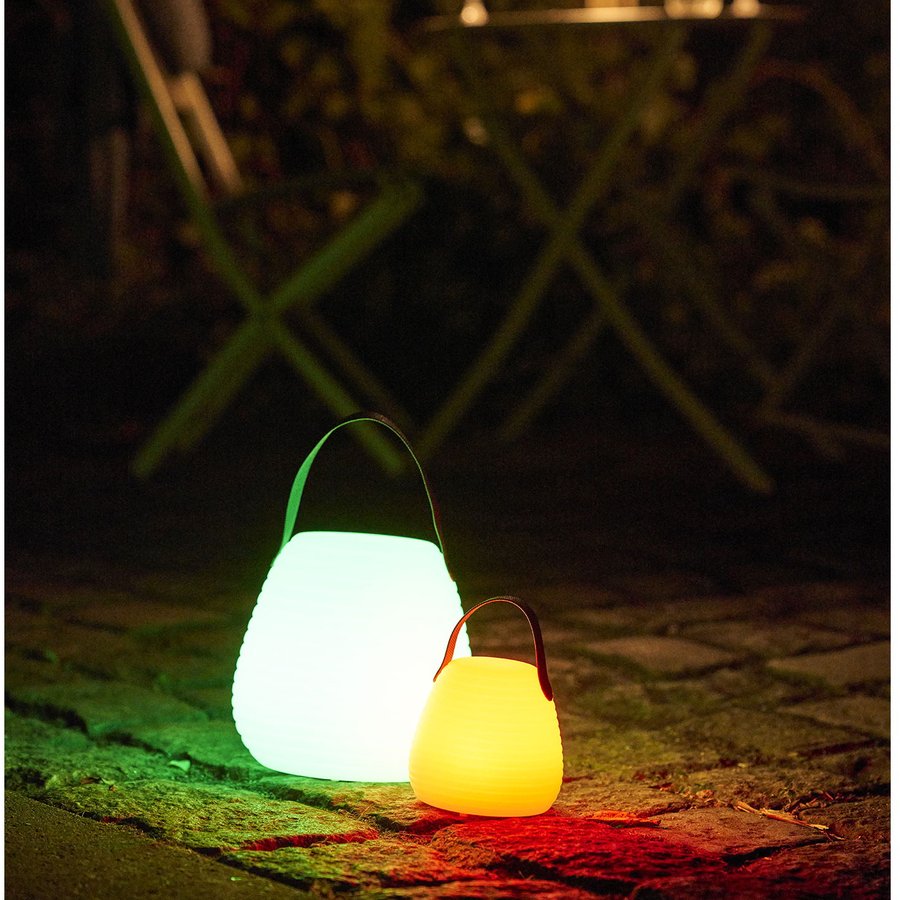 Derry Led Lampe Hvid Ø21Xh21Cm