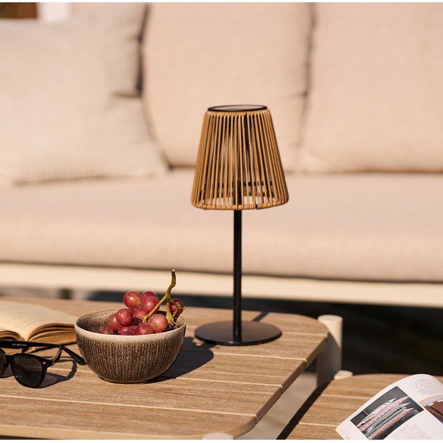 Salford Lampe Brun Sort