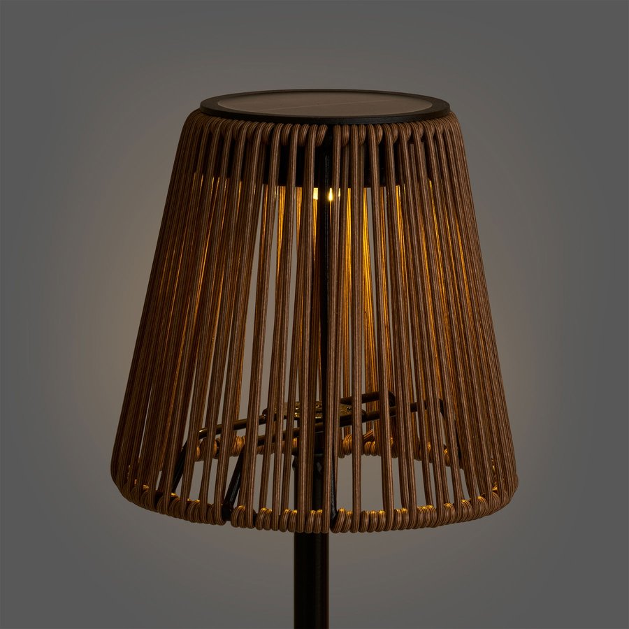 Salford Lampe Brun Sort