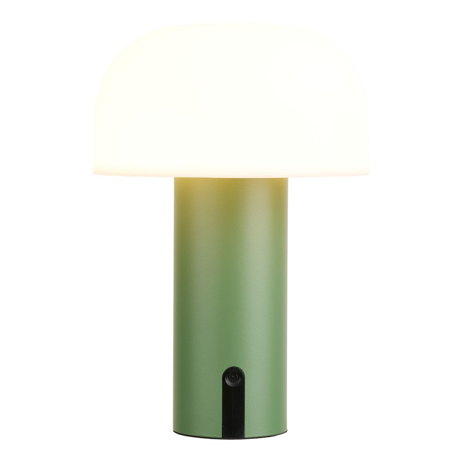 Soham Led Lampe Hvid Grøn Ø15Xh22Cm