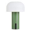 Soham Led Lampe Hvid Grøn Ø15Xh22Cm