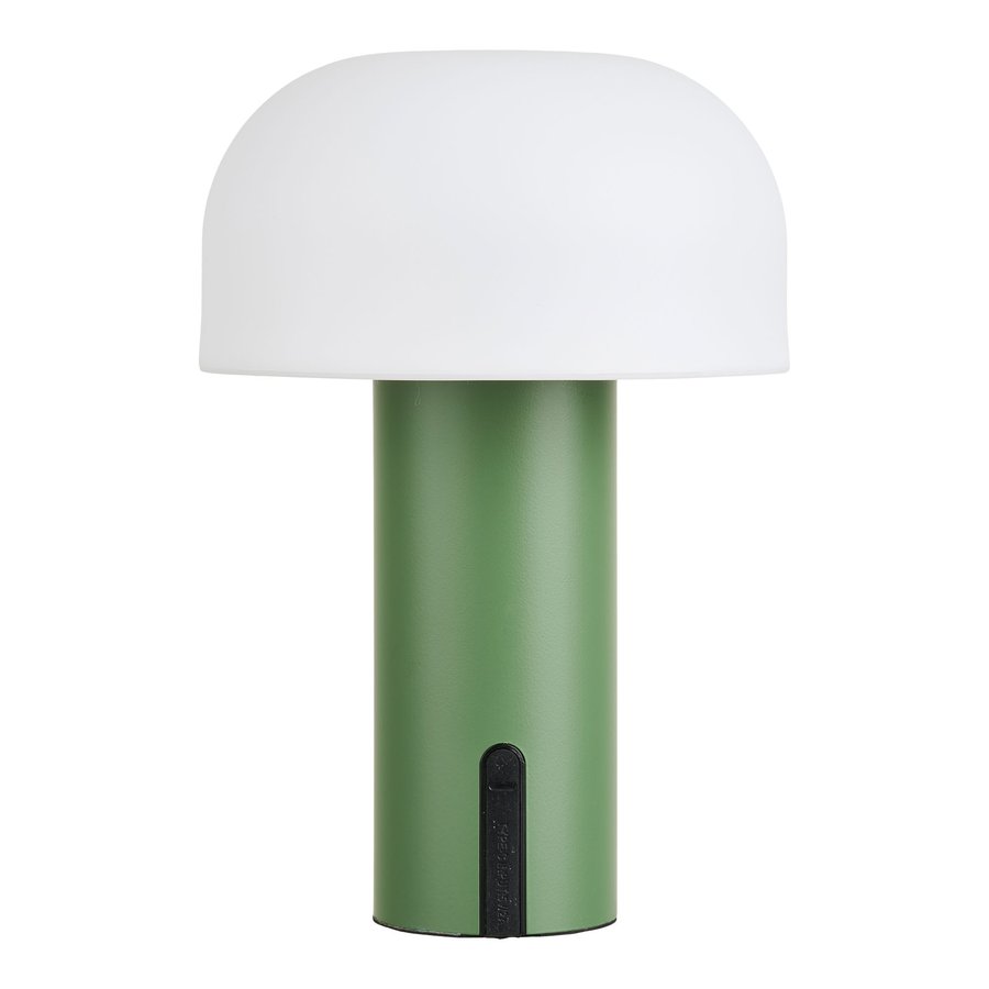 Soham Led Lampe Hvid Grøn Ø15Xh22Cm