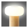 Stafford Bordlampe Natur Hvid Ø13 5Xh18Cm