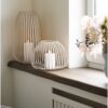 Stoense Lanterne Beige Ø25Xh20Cm