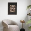Tine Tufted Vægdekoration Natur