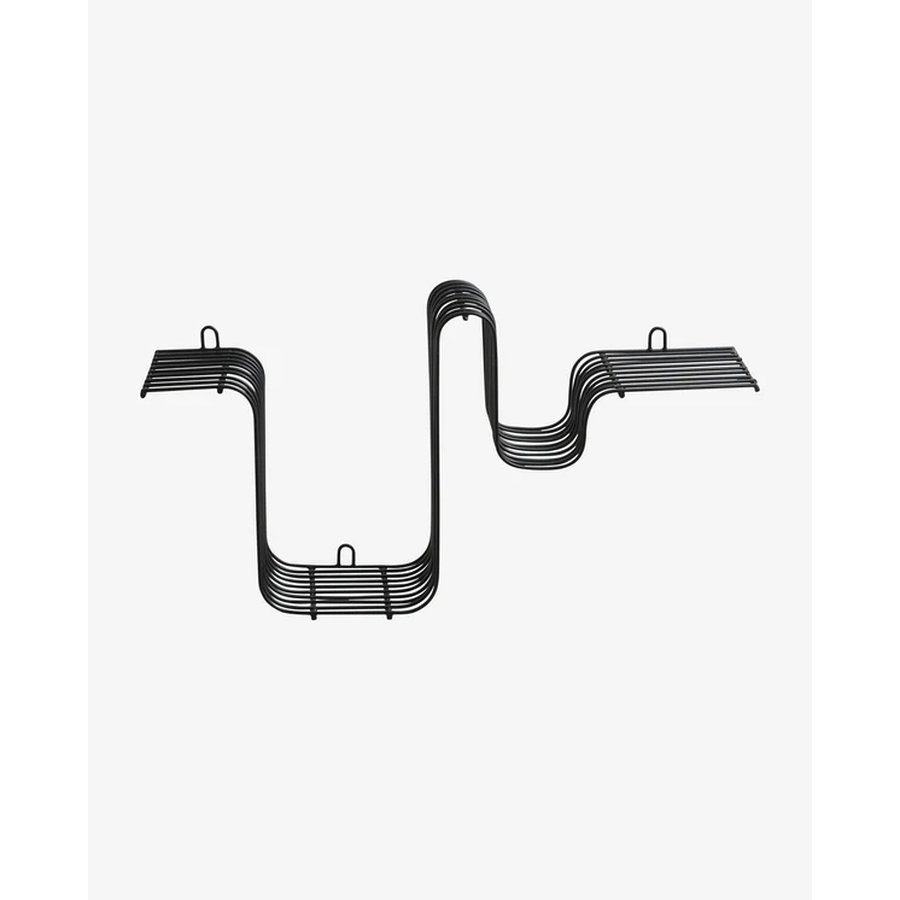 BRAVA Hylde i Metal med Sort/Krom/Messing Finish fra Nordal | 54x13x26 cm | Flere Farver hos uniquebeds, home & living - Billede 7