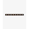 EDGY Knagerække i Sort MDF med Messinglook Knager fra Nordal | 1/2/3/6/8 Knager | 10/20/30/60/90x7x6,5 cm hos uniquebeds, home & living - Billede 12