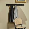 EDGY Knagerække i Sort MDF med Sorte Knager fra Nordal | 3/6/8 Knager | 30/60/90x7x6,5 cm hos uniquebeds, home & living - Billede 7