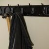 EDGY Knagerække i Sort MDF med Sorte Knager fra Nordal | 3/6/8 Knager | 30/60/90x7x6,5 cm hos uniquebeds, home & living - Billede 8
