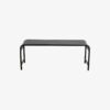 BRENTA Havebænk i Sort Metal fra Nordal | 122x42x46 cm hos uniquebeds, home & living - Billede 1