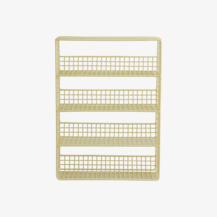 KIKORI Hylde i Metal med Krom/Guld Finish fra Nordal | 40x14x55 cm | Flere Farver hos uniquebeds, home & living - Billede 1