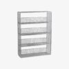 KIKORI Hylde i Metal med Krom/Guld Finish fra Nordal | 40x14x55 cm | Flere Farver hos uniquebeds, home & living - Billede 6