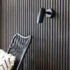 BRAGI Udendørs Væglampe/Spotlys i 100% Messing med Mat Sort Finish fra Nordal | Udendørs | Sort hos uniquebeds, home & living - Billede 4
