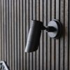 BRAGI Udendørs Væglampe/Spotlys i 100% Messing med Mat Sort Finish fra Nordal | Udendørs | Sort hos uniquebeds, home & living - Billede 2
