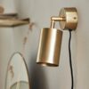 MAIA Væglampe/Spotlys i Metal med Guld Finish fra Nordal | Guld hos uniquebeds, home & living - Billede 2