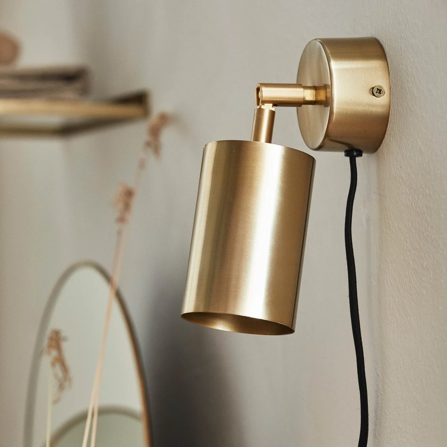 MAIA Væglampe/Spotlys i Metal med Guld Finish fra Nordal | Guld hos uniquebeds, home & living - Billede 2