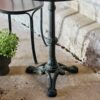 Rundt Cafebord med Metalstel & Marmorplade fra Nordal | Ø60x75 cm hos uniquebeds, home & living - Billede 4