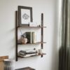 SINCA Hylde i Mangotræ fra Nordal | 3 Hylder | 86x20x126 cm hos uniquebeds, home & living - Billede 4