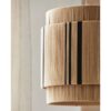VINATA Pendel i Bomuldsflet fra Nordal | Ø40x44 cm | Natur, Sort hos uniquebeds, home & living - Billede 4