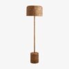 CANE Gulvlampe i Flettet Sukkerør fra Nordal | Ø42x150 cm | Natur hos uniquebeds, home & living - Billede 1