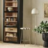 GLOW Gulvlampe i Lakeret Metal fra Nordal | Ø30x146 cm | Beige hos uniquebeds, home & living - Billede 2