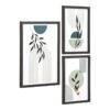 Aspen Rammesæt i Sort MDF & Glas fra House Nordic | 3 Rammer - Billede 3