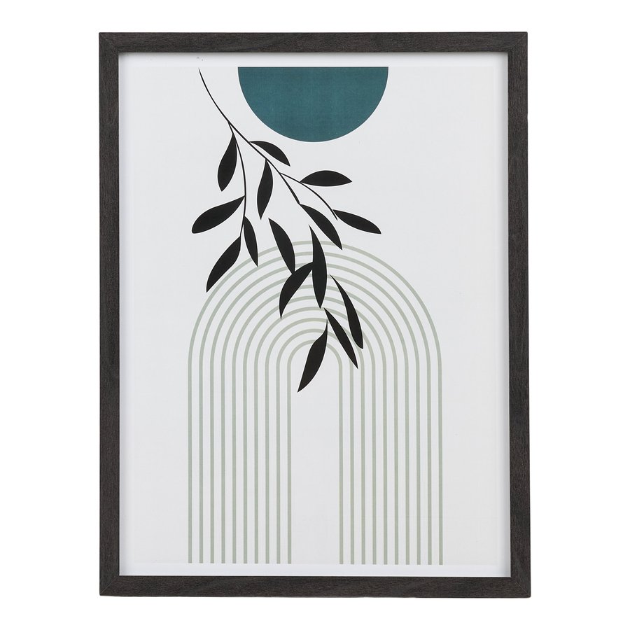 Aspen Rammesæt i Sort MDF & Glas fra House Nordic | 3 Rammer - Billede 4