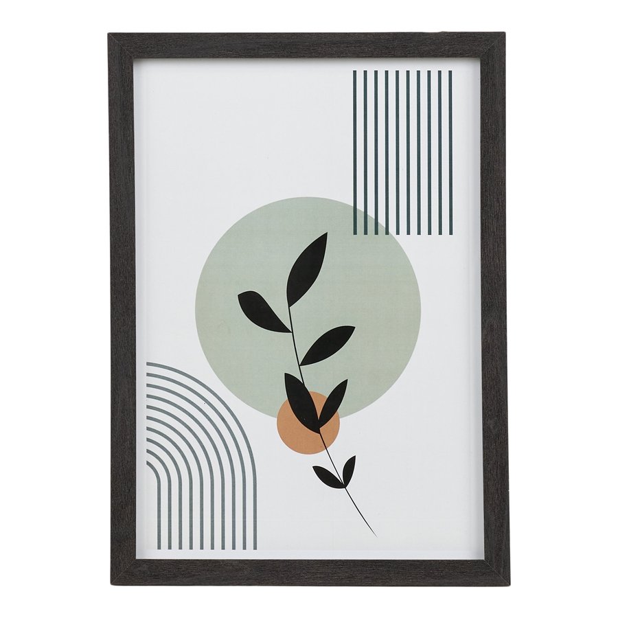 Aspen Rammesæt i Sort MDF & Glas fra House Nordic | 3 Rammer - Billede 6