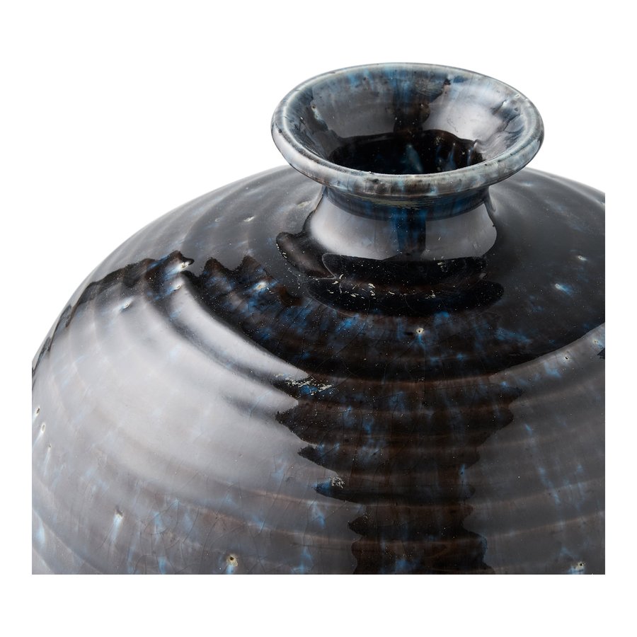 Vase Vase i Mørkeblå Keramik fra House Nordic | Ø27x44,5 cm - Billede 7