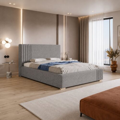 Superior Model 13 Polstret Sengeramme Med Opbevaring Fra CozyQuilt Sleep | Håndlaves i Møbelstof, Fløjl, Velour & Læder5 hos uniquebeds, home & living - Billede 3